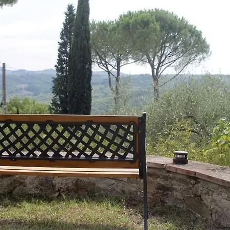 Spacious With Private Pool & Garden Near Chianti דירה *