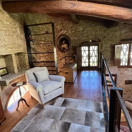 Spacious With Private Pool & Garden Near Chianti דירה אימפרונטה